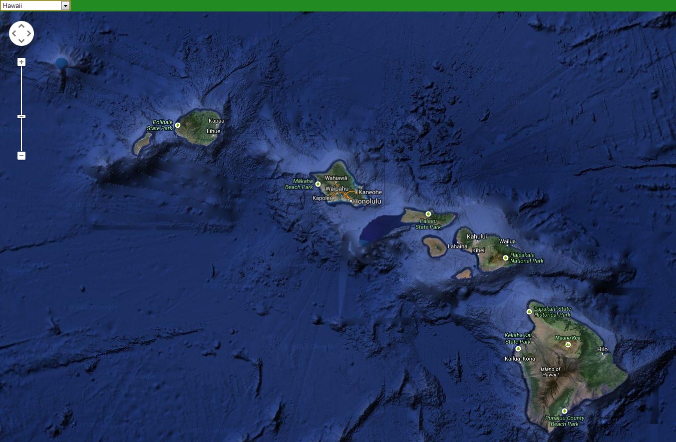 (Hawaiian Islands)